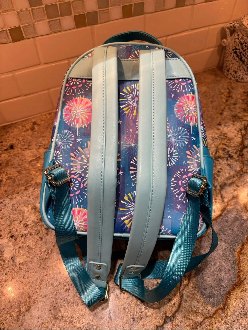 Disney loungefly Castle Scene Mini Backpack